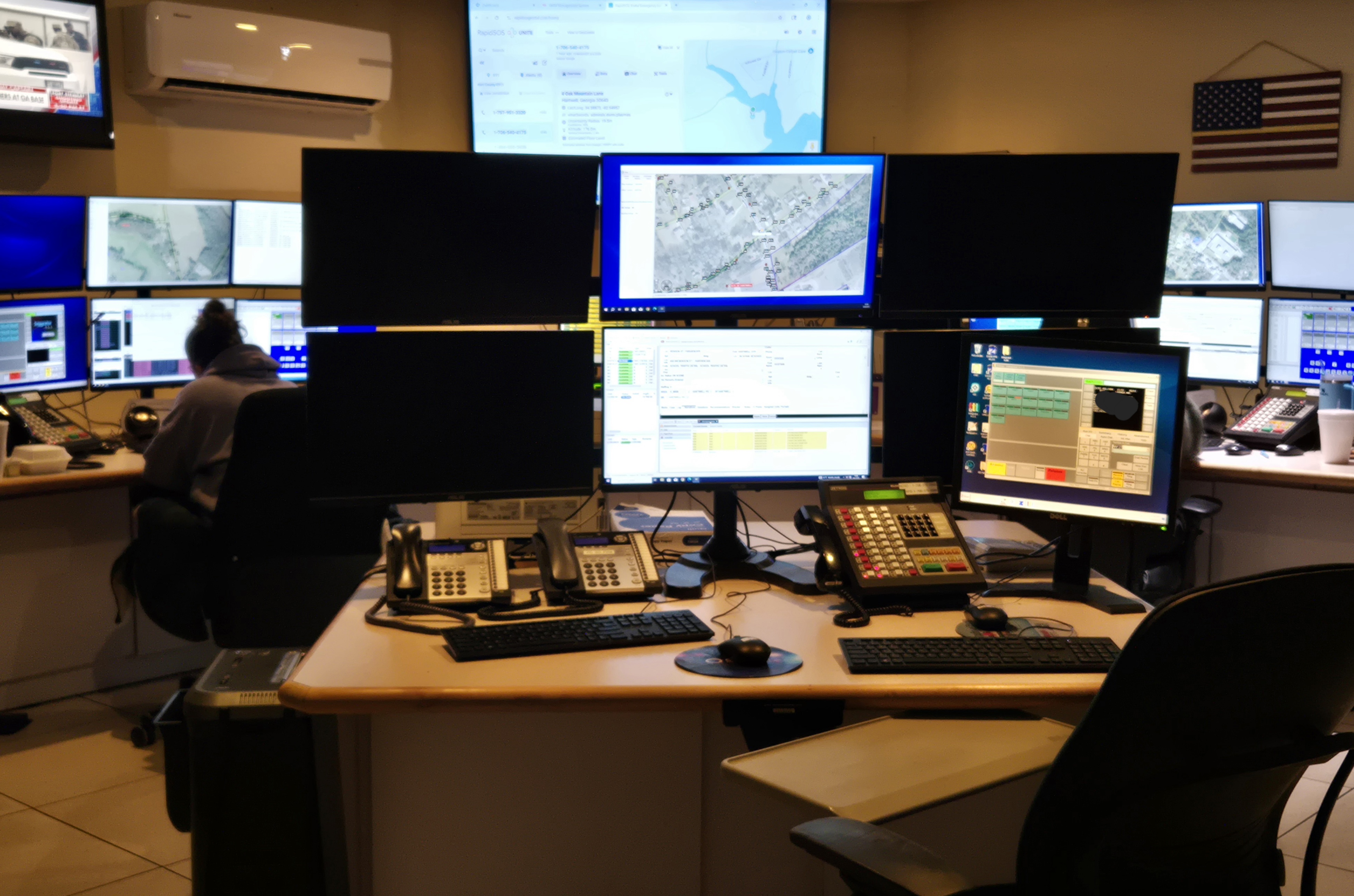 Dispatcher at work